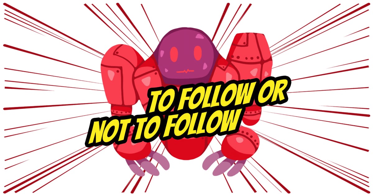 to follow